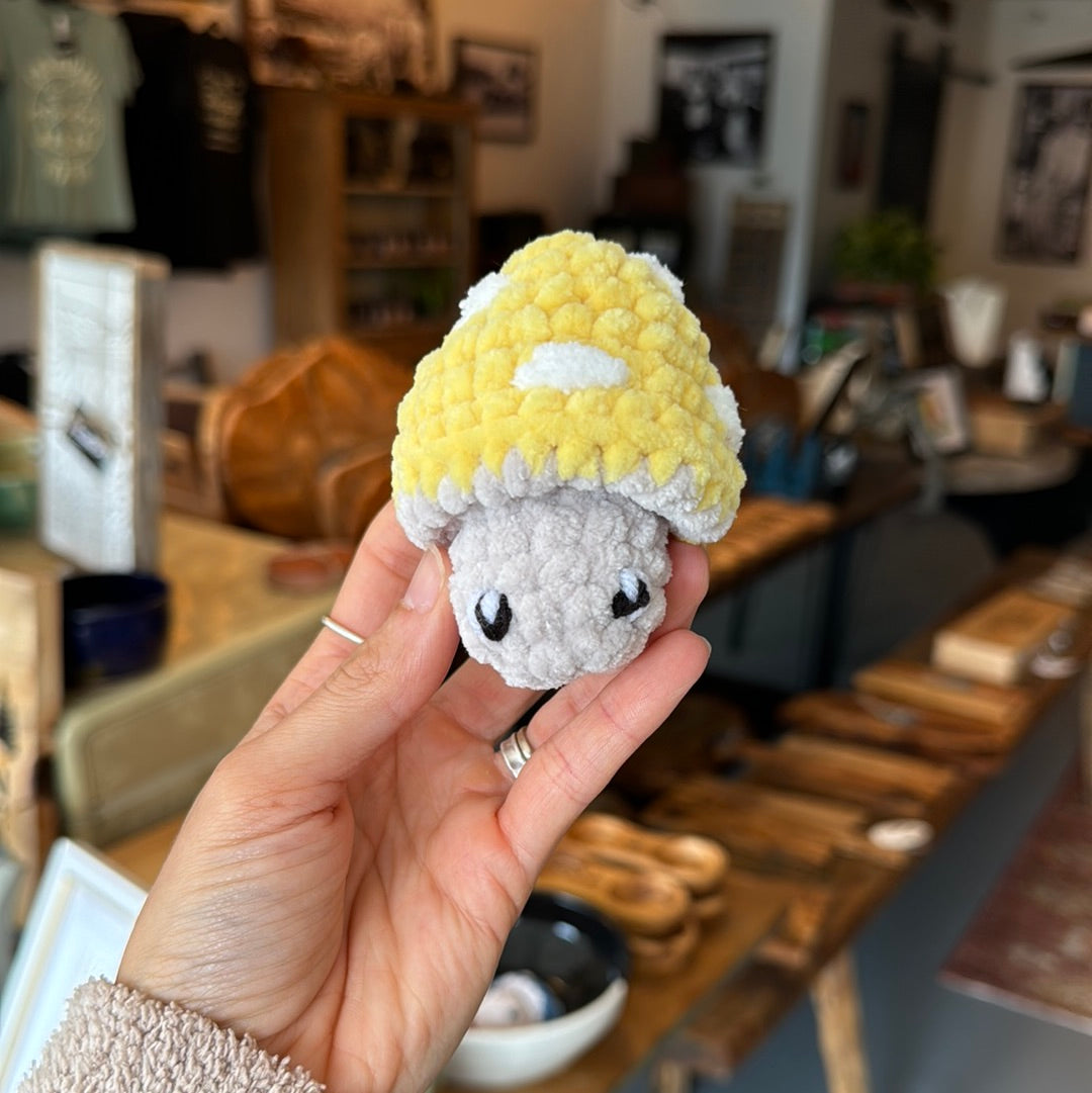 Hand Crocheted Mushrooms
