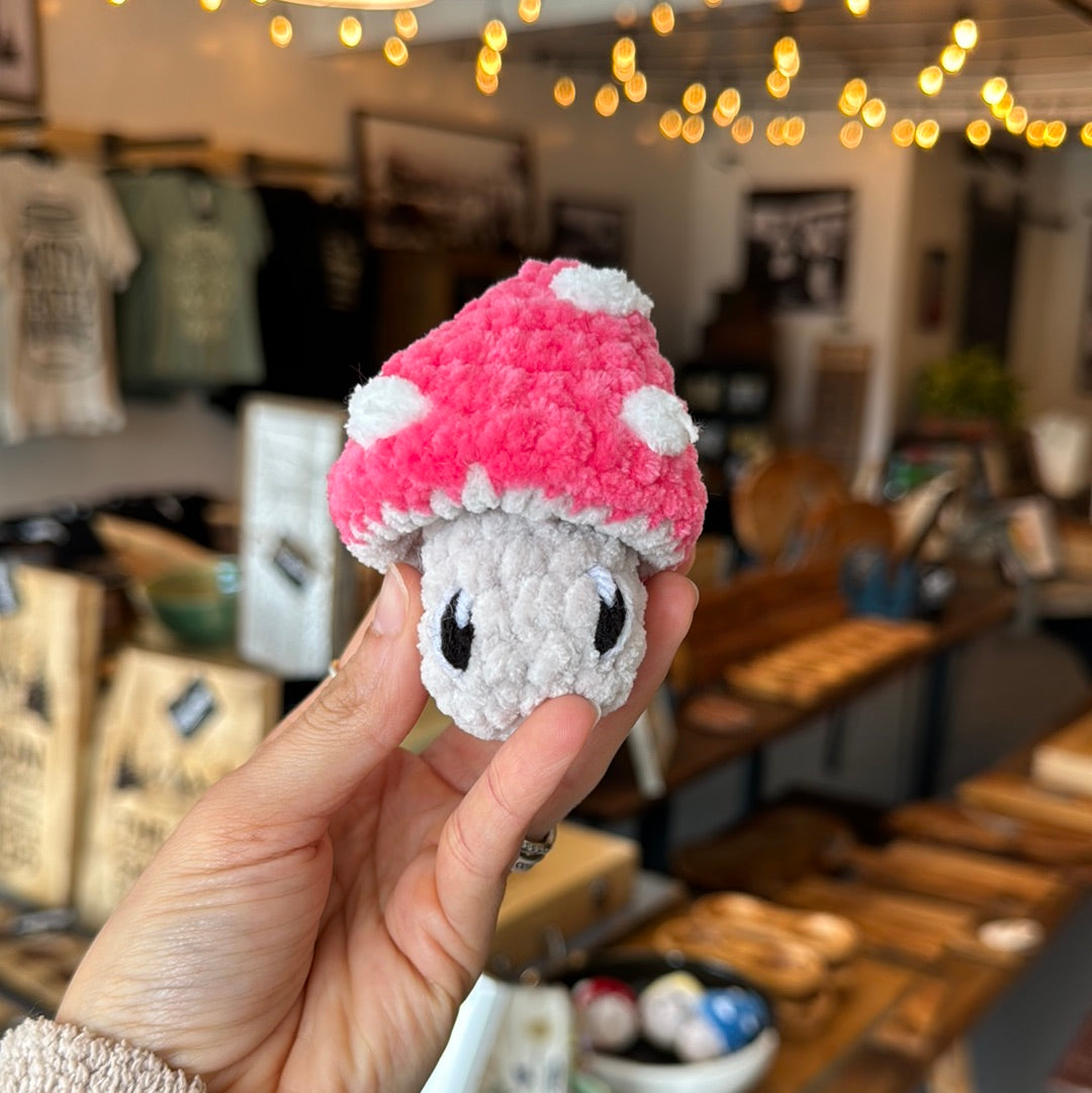Hand Crocheted Mushrooms