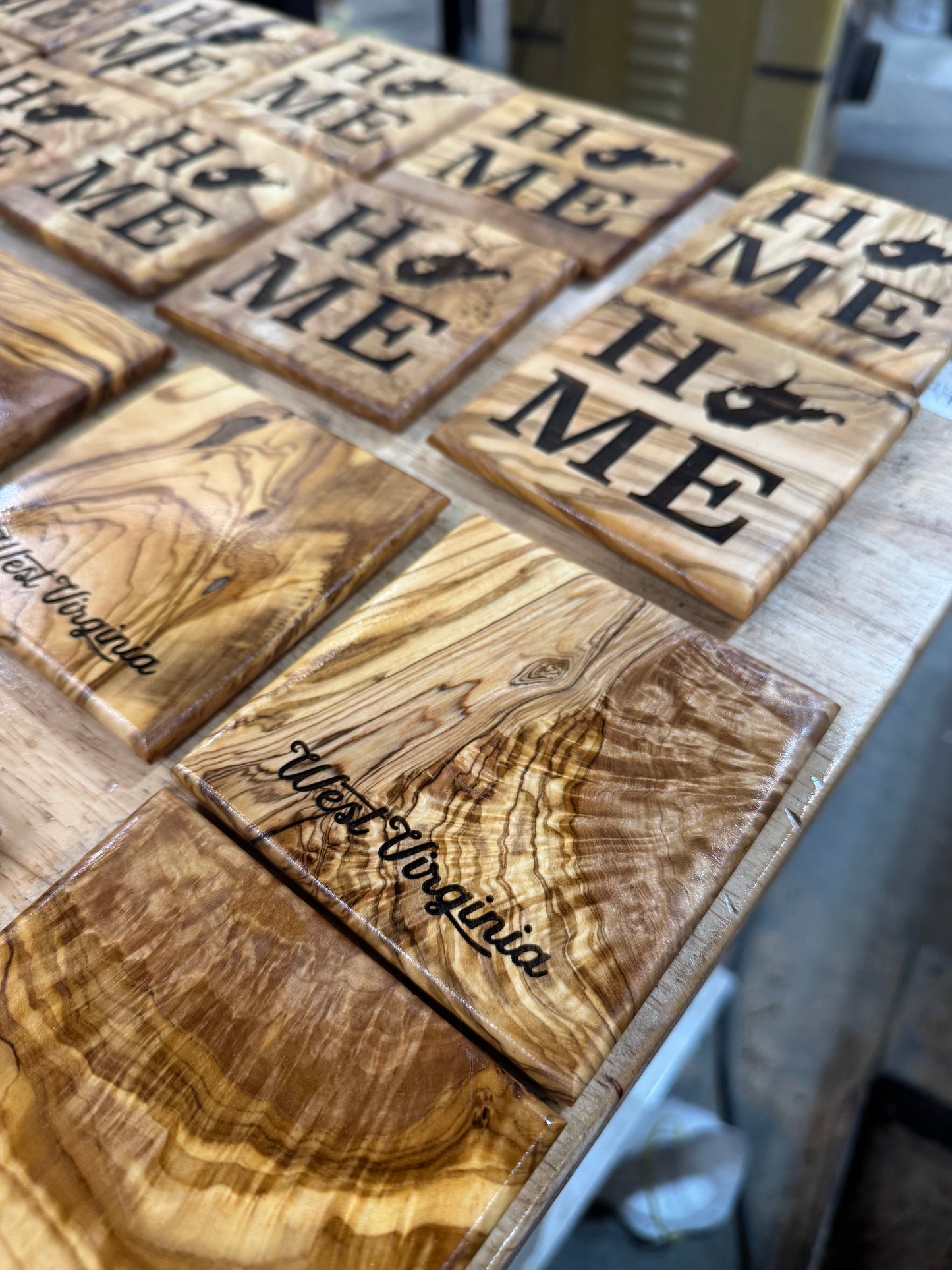 Olivewood Coasters