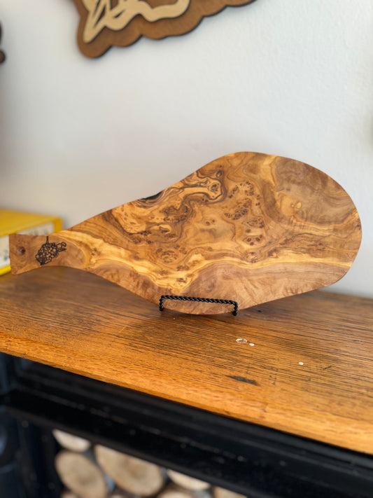 Handled Olivewood Cutting Board