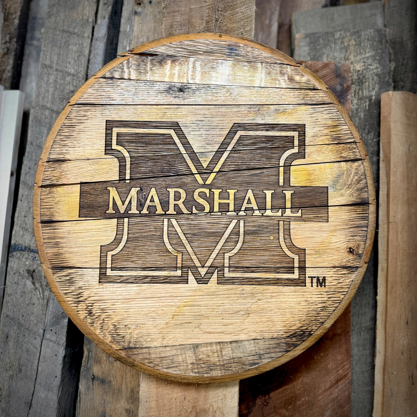 Marshall Barrel Heads - Officially Licensed