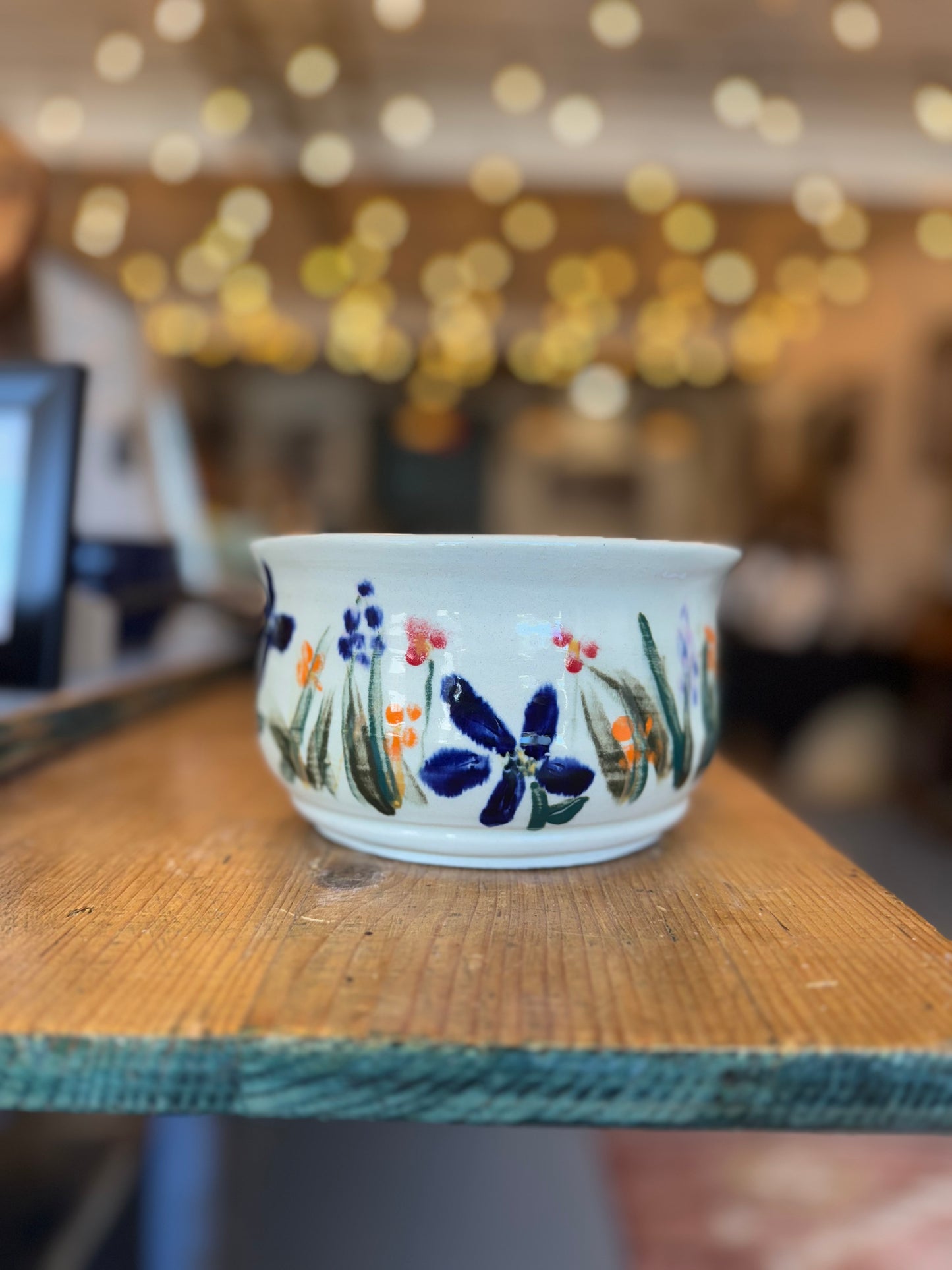 Wildflower Pottery Bowl