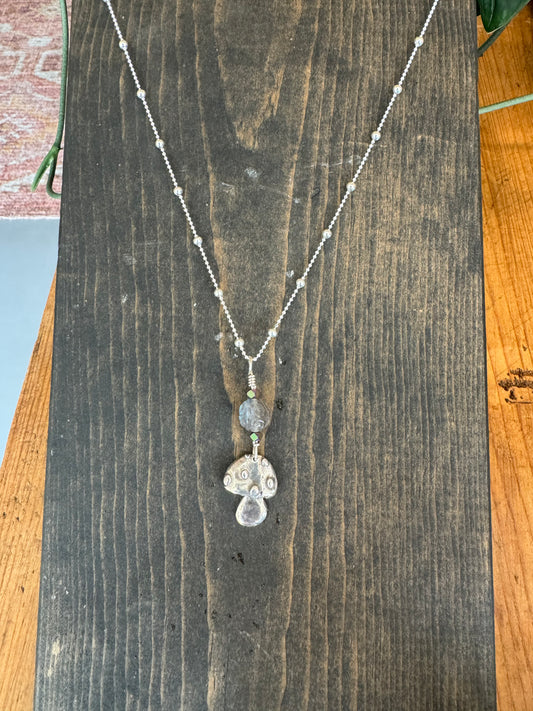 Mushroom Necklace